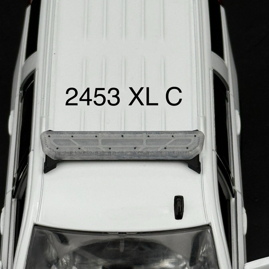 1/24 25 LED Ready Federal Integrity SUV Tahoe Width Lightbar Police Motormax0