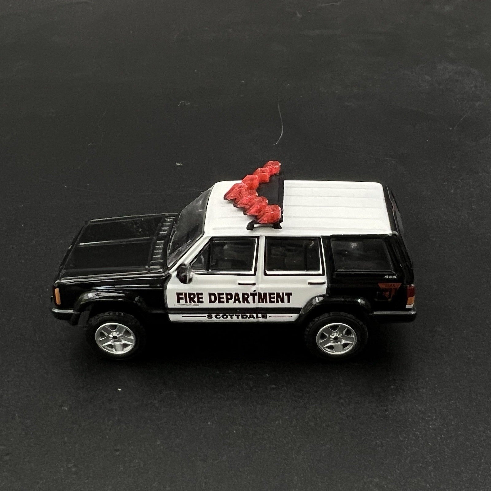 2 Pack 1/64 Red Vector Vision Lightbar Police Sheriff Fire EMS State Patrol10