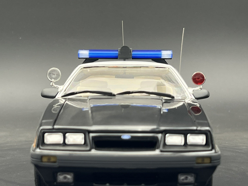 1/18 Scale Model Jetsonic Lightbar Blue Clear FHP Florida Highway Patrol Police 1