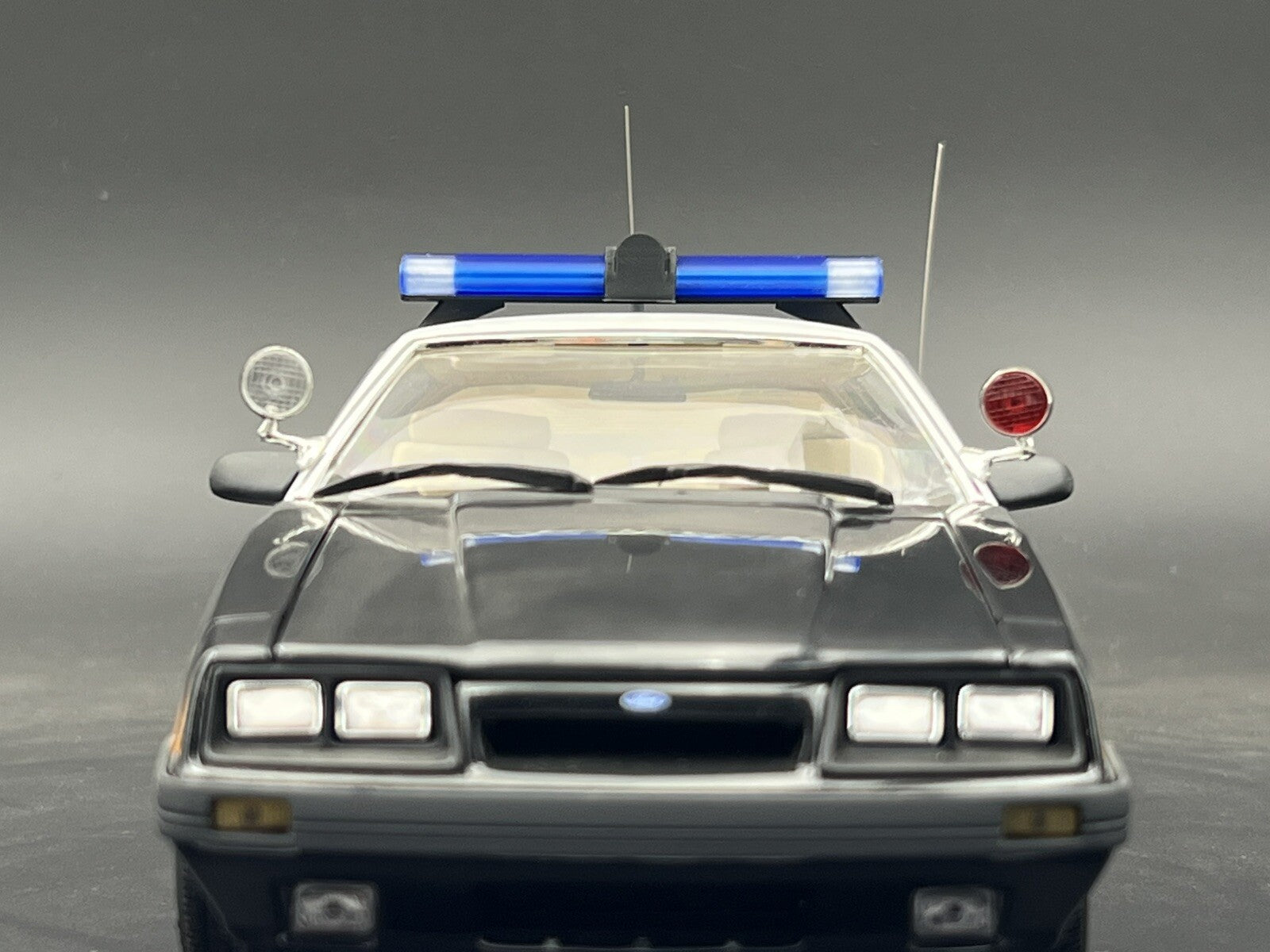 1/18 Scale Model Jetsonic Lightbar Blue Clear FHP Florida Highway Patrol Police 1