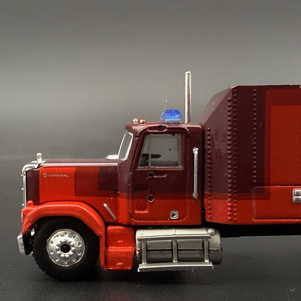 4 Pack 1/87 HO Scale Blue Long Code 3 MX7000 Lightbar Police Fire Truck 87056