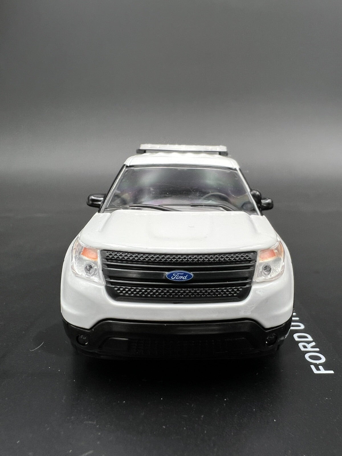 2 Pack 1/43 SUV Length Federal Signal Valor Lightbar Gray Top Police Sheriff4