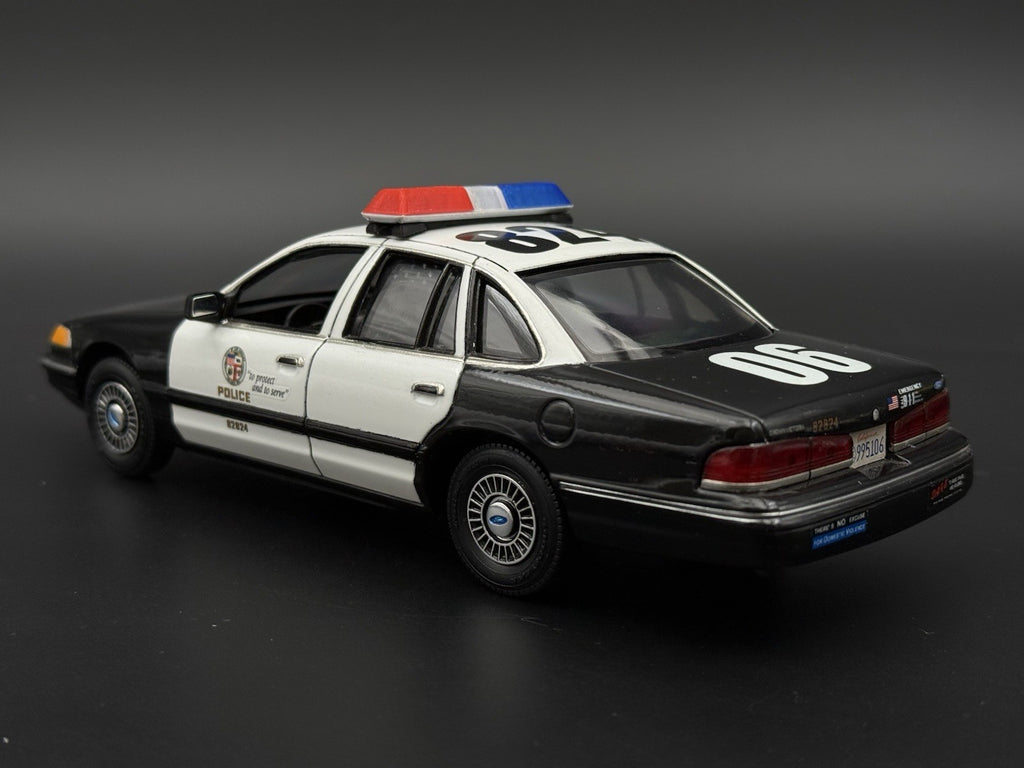 1/24 1/25 Scale Model Blue Clear Red Code 3 LP6000 Lightbar Police 2411ClearBR9