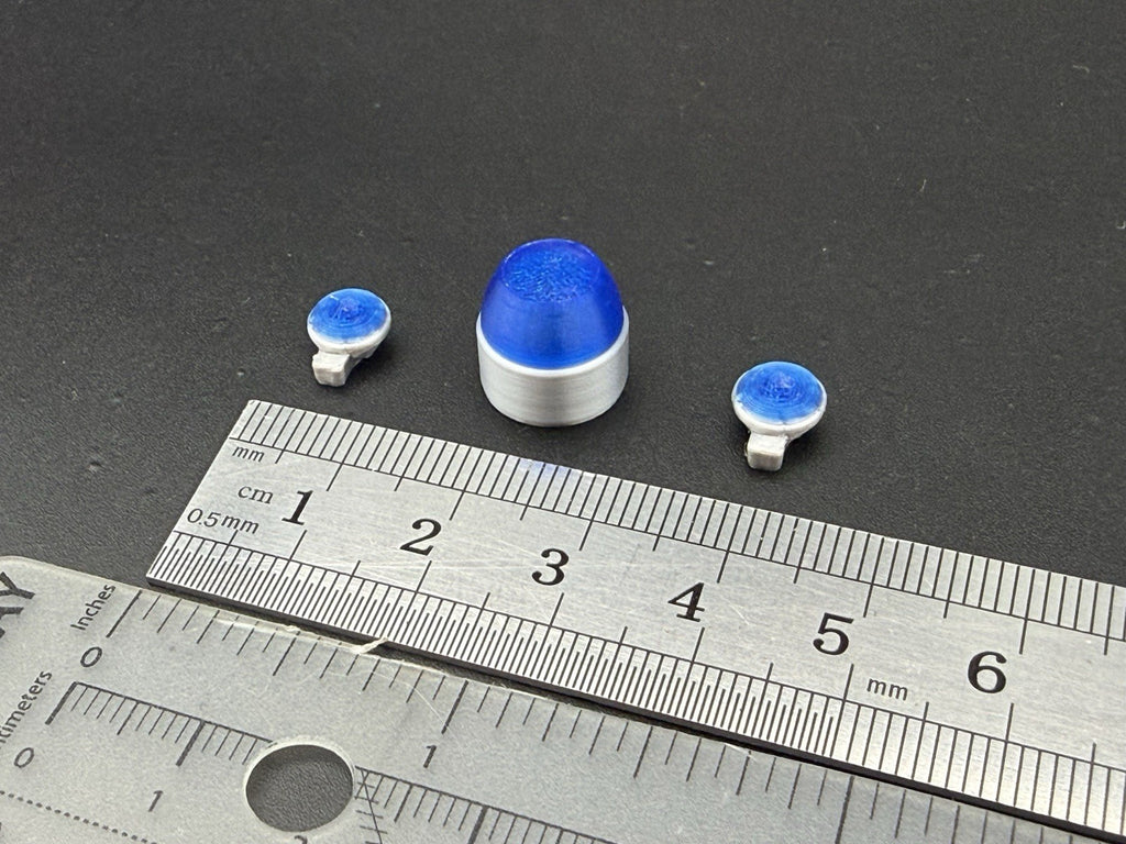 1/24 1/25 Scale Blue 994 PA Beacon Lollipop Brake Light Kits Police 2422B4