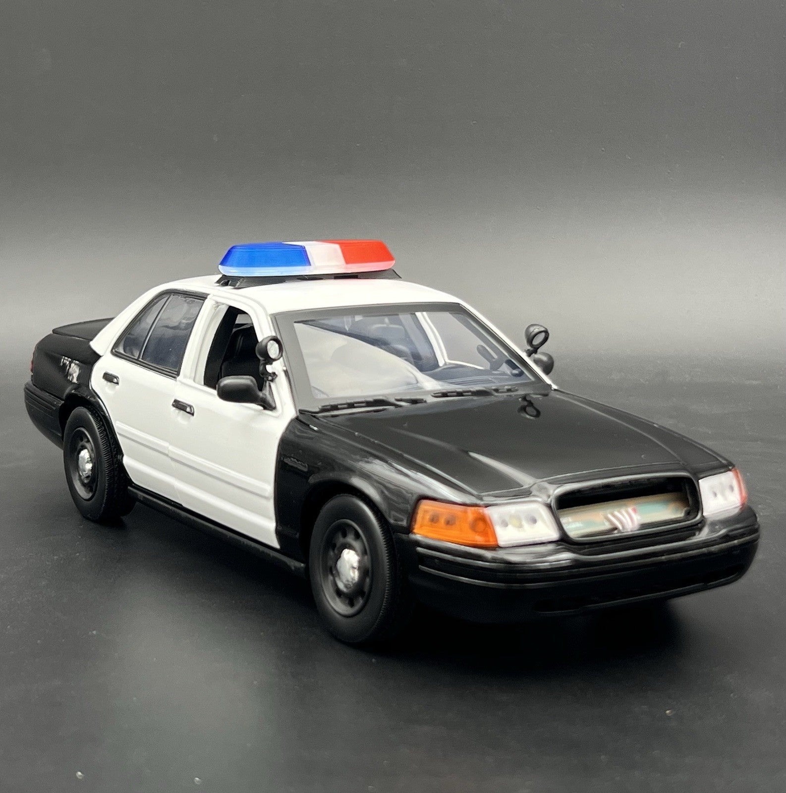 1/18 Blue Red Federal Signal Vista Lightbar Police Sheriff SUV Car Ford Chevy5