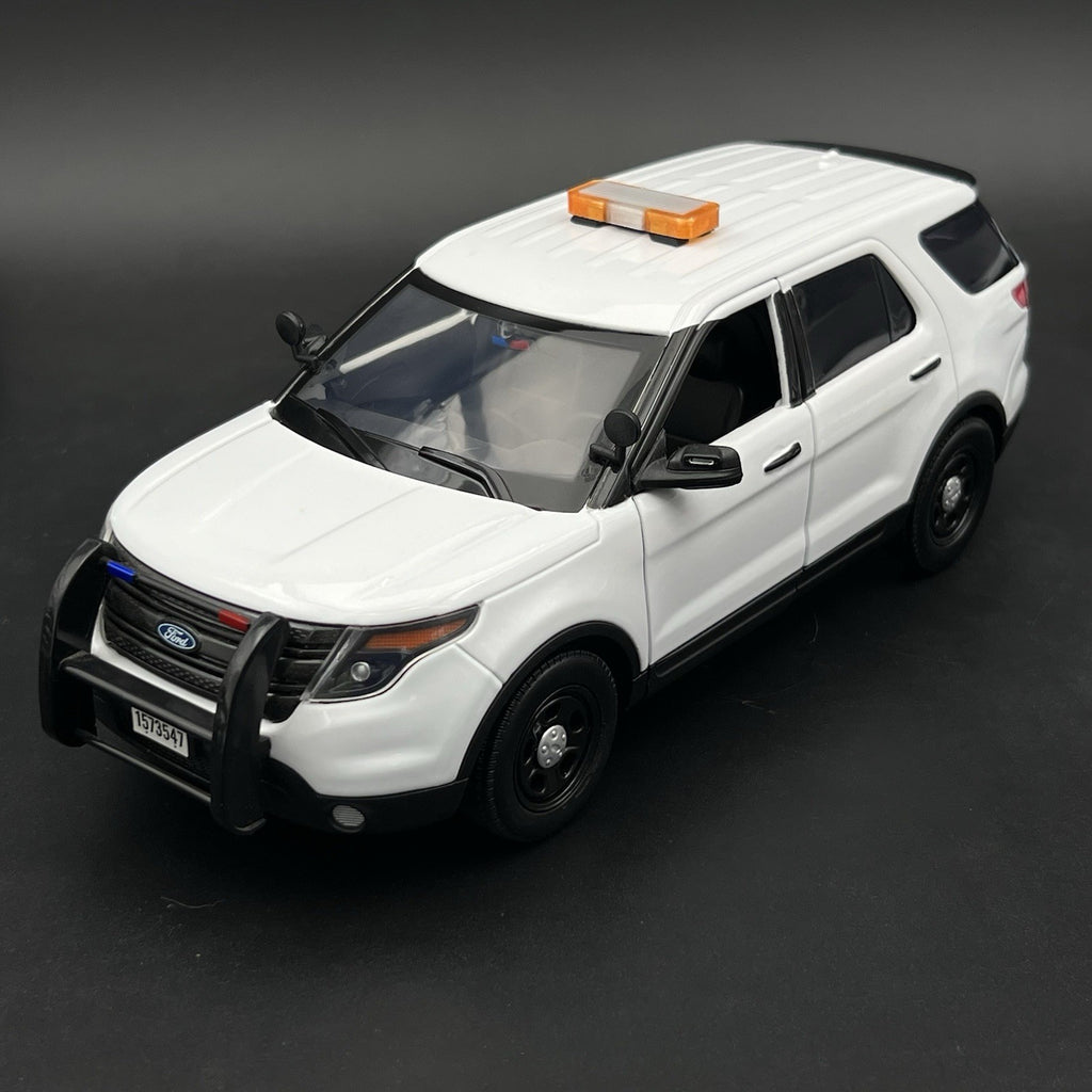 1/18 Mini Whelen Edge Lightbar Amber Clear Gray Top Cover3