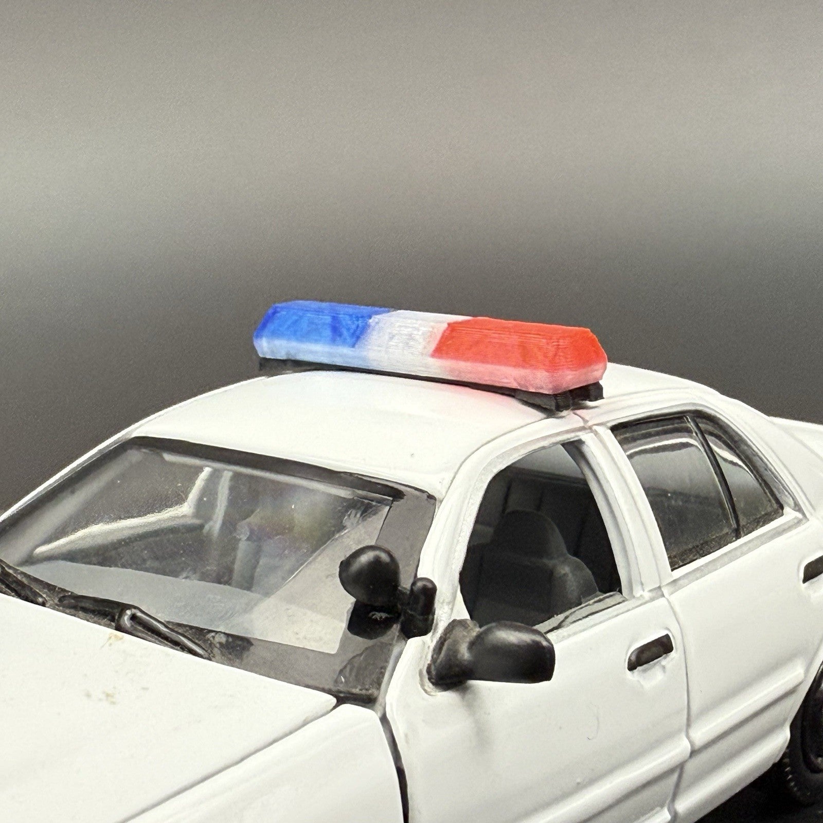 2 Pack 1/43 Blue Red Code 3 MX7000 Lightbar Greenlight Police Sheriff LAPD LASD11