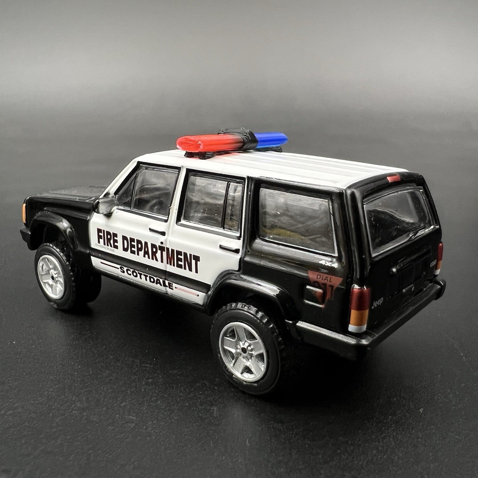 1/64 Jetstream Jetsonic Blue Red Lightbar Police Fire Sheriff CHP Style5