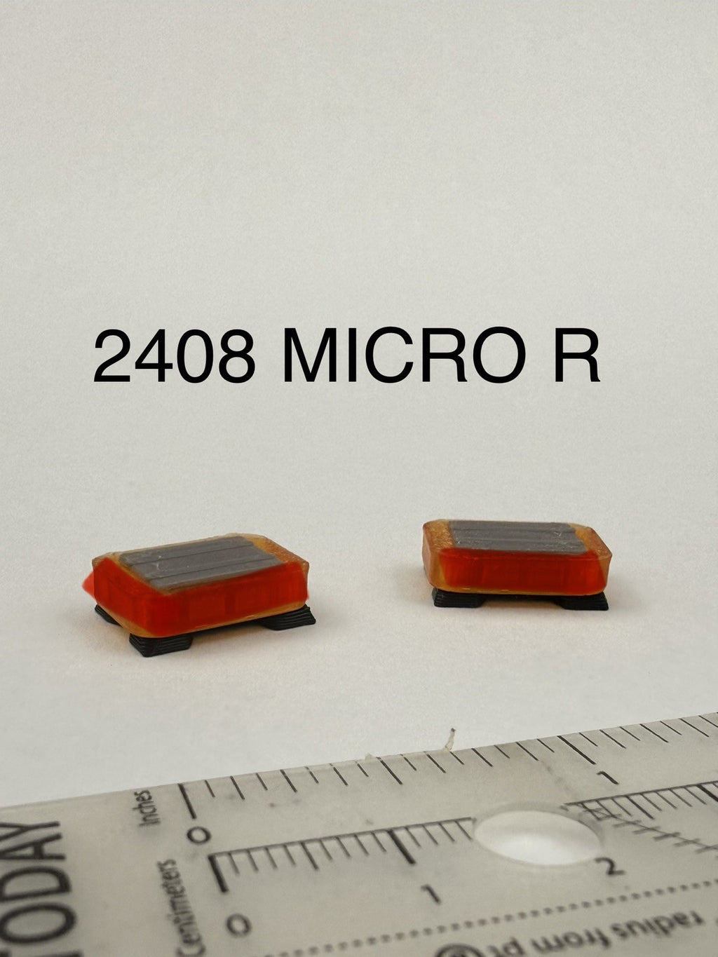 2-Pack 1/24 25 Scale Model Micro Whelen Edge Freedom Red Lightbar 2408MICROR0