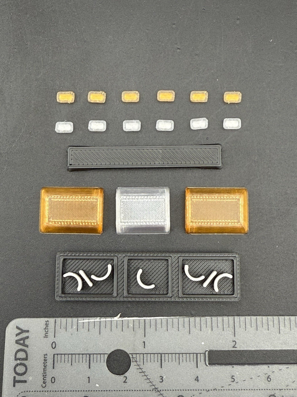 1/24 25 Scale Amber Clear Streethawk XL Lightbar Police 2464AClearXL14