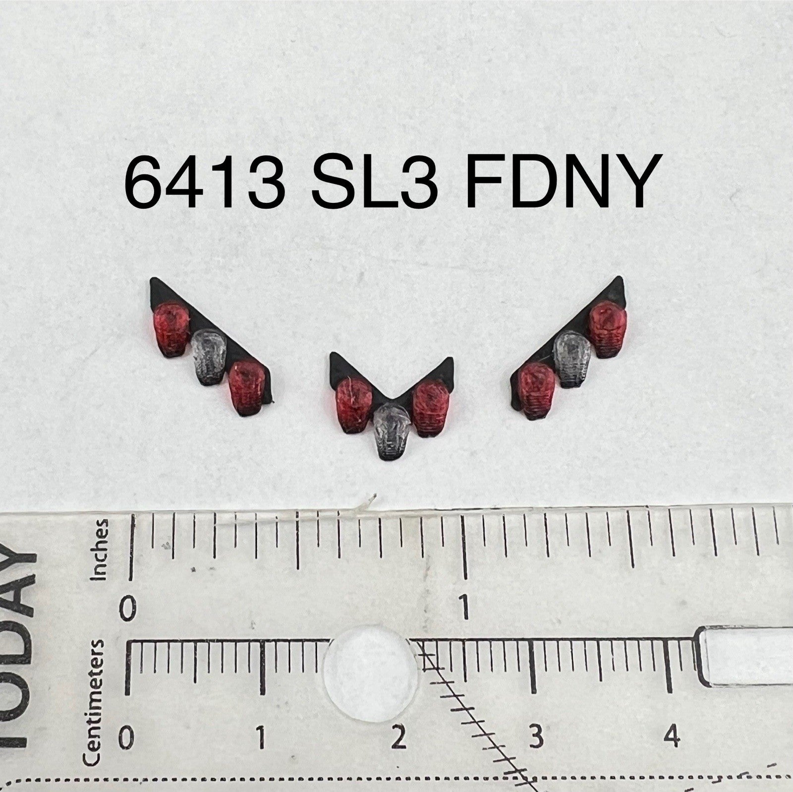 3 Pack 1/64 FDNY NYPD Split Vector Lightbar New York Fire Truck ESU Code 30