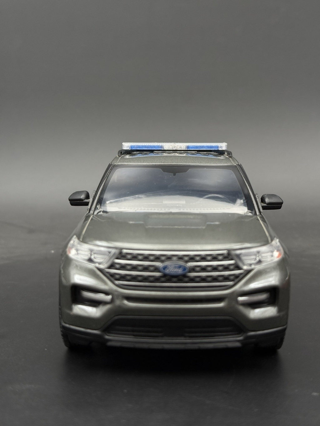 1/24 25 Scale Model LED Ready Whelen Liberty II Blue Police Lightbar 2449B17