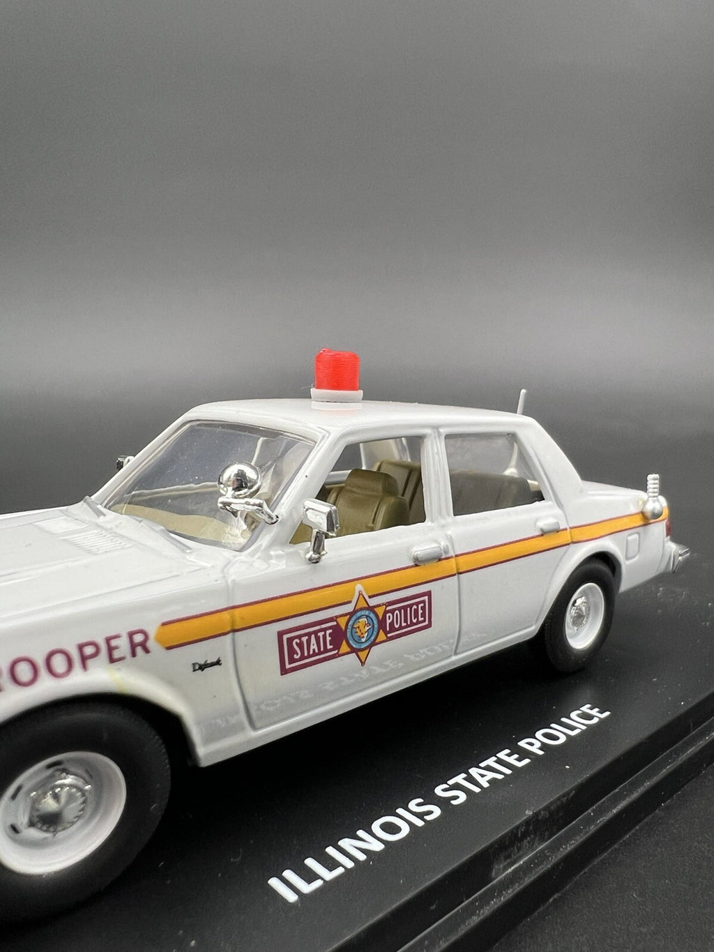 2 Pack 1/32 Vintage Red Beacon Lightbar Michigan State Police Fire Ambulance3