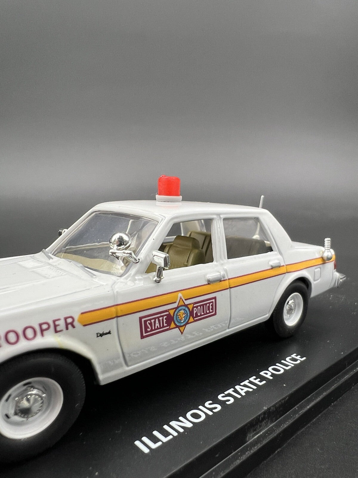 2 Pack 1/32 Vintage Red Beacon Lightbar Michigan State Police Fire Ambulance3