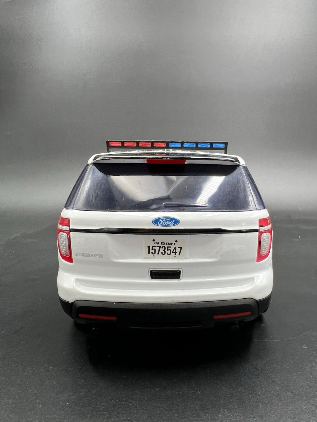 1/18 LED Ready Blue Red Traffic Advisor Arrow Stick Deck Lightbar Police Sheriff4