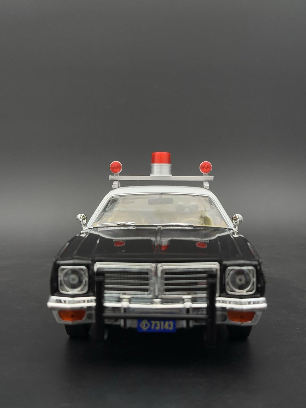 1/24 25 Scale Model Visibar CJ 184 284 Red Beacon Lollipop Police Light 2456RRR10