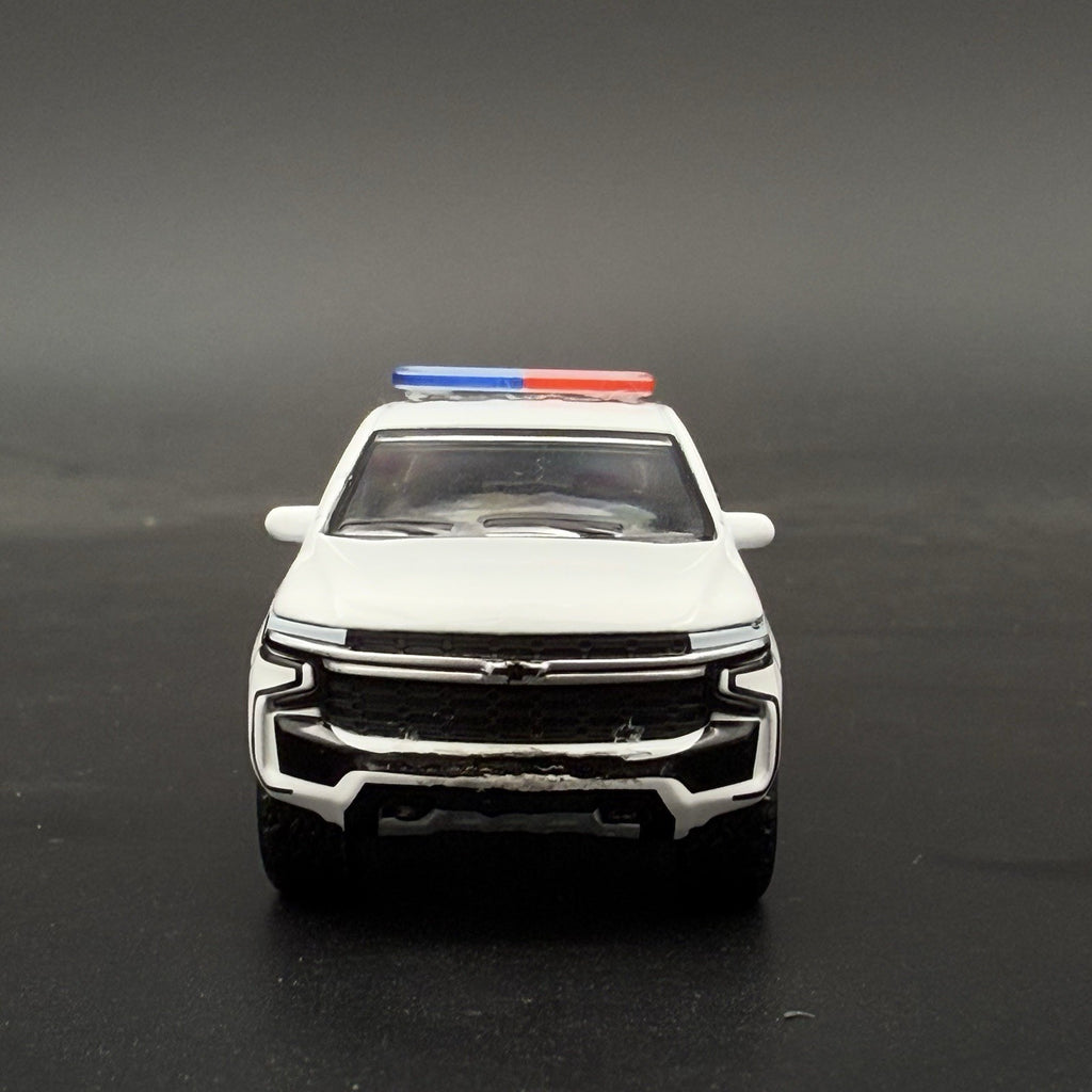 2-Pack 1/64 Scale Model Silver Top Blue Red LED Style Whelen Lightbar 6402BRS3