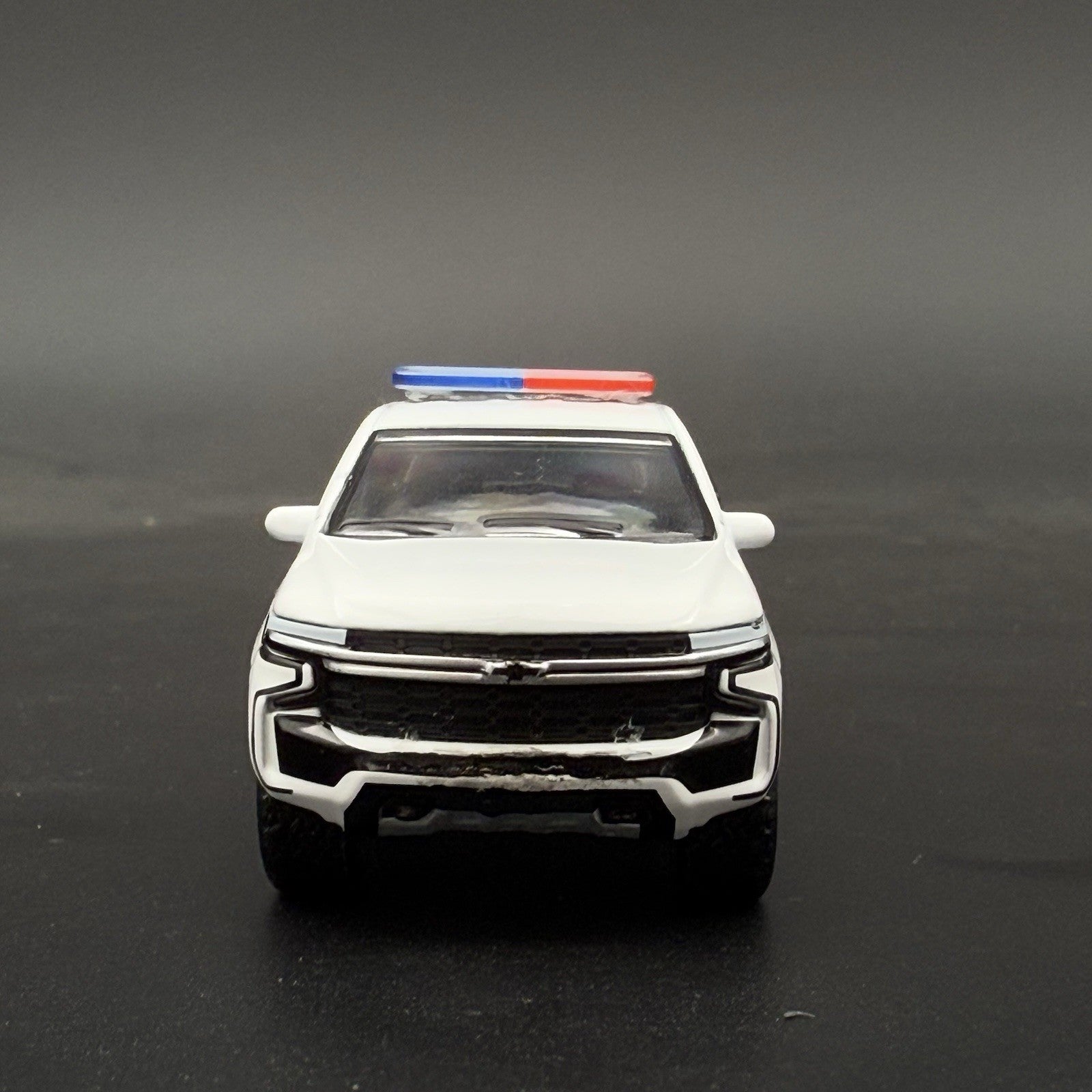 2-Pack 1/64 Scale Model Silver Top Blue Red LED Style Whelen Lightbar 6402BRS3