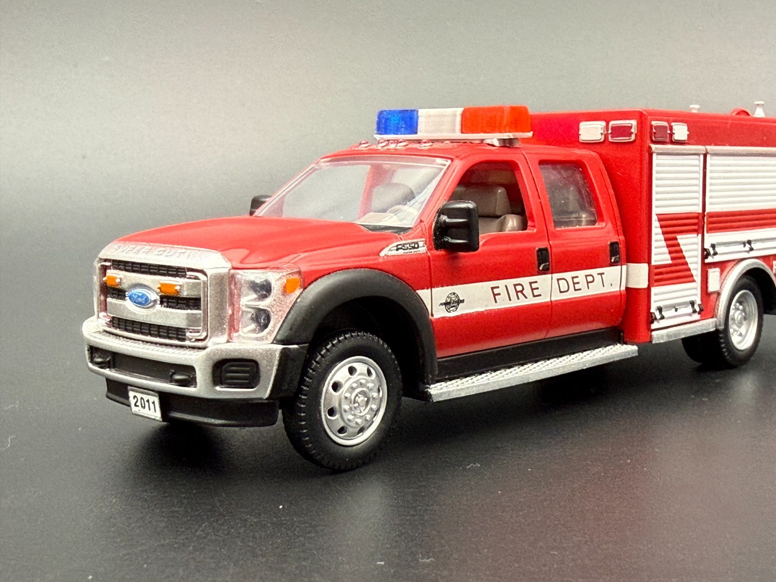 2 Pack 1/50 48 Scale Blue Red California Twinsonic Lightbar Police Fire 5015CA9