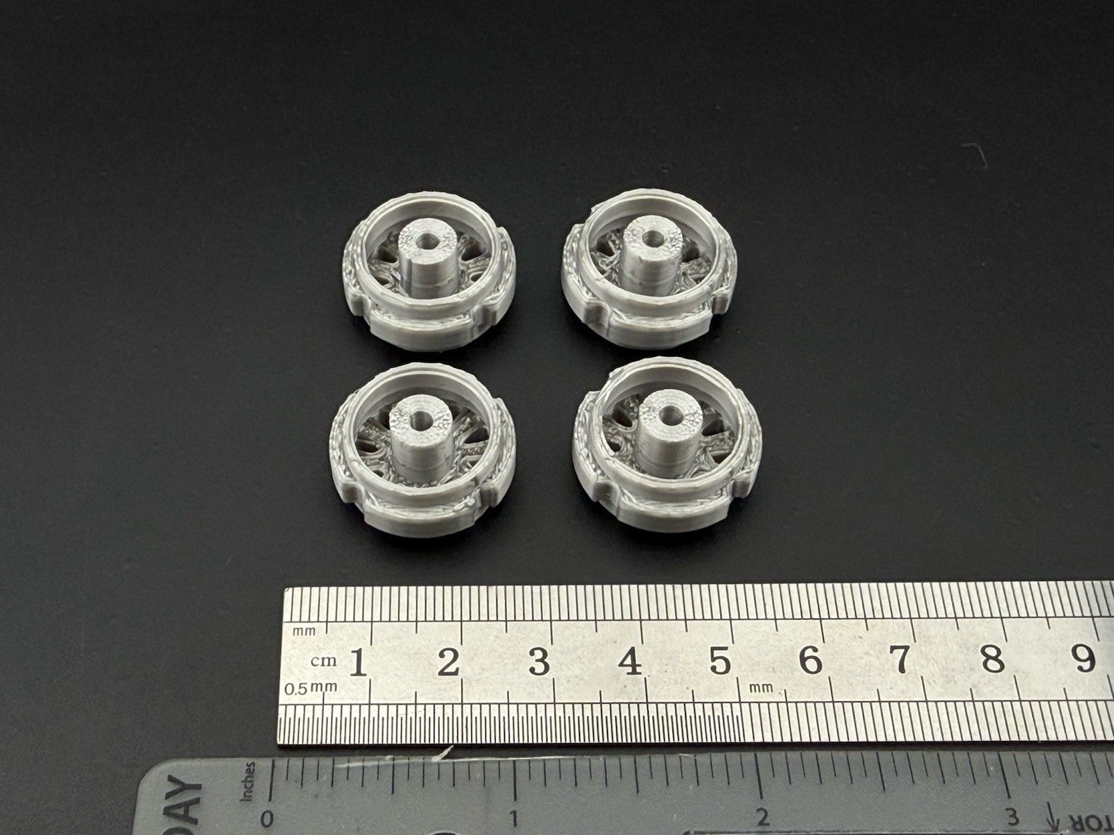1/24 25 Scale Wheel Motormax Greenlight Crown Victoria 2006 Police Hubcap 24751