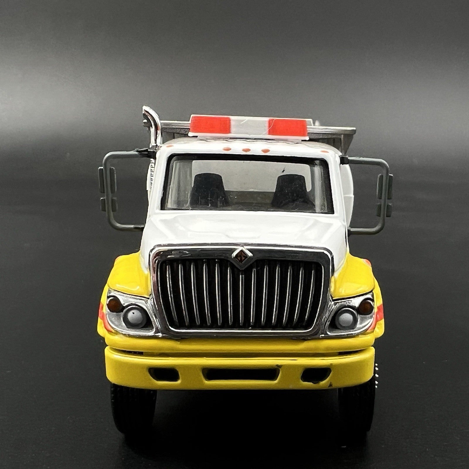 2 Pack 1/64 Red Federal Signal Twinsonic Lightbar Greenlight Police Sheriff Fire7