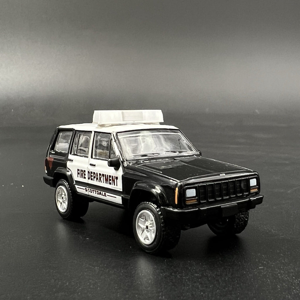 2 Pack 1/64 Federal Signal Twinsonic Lightbar Greenlight Police Car Sheriff Fire6