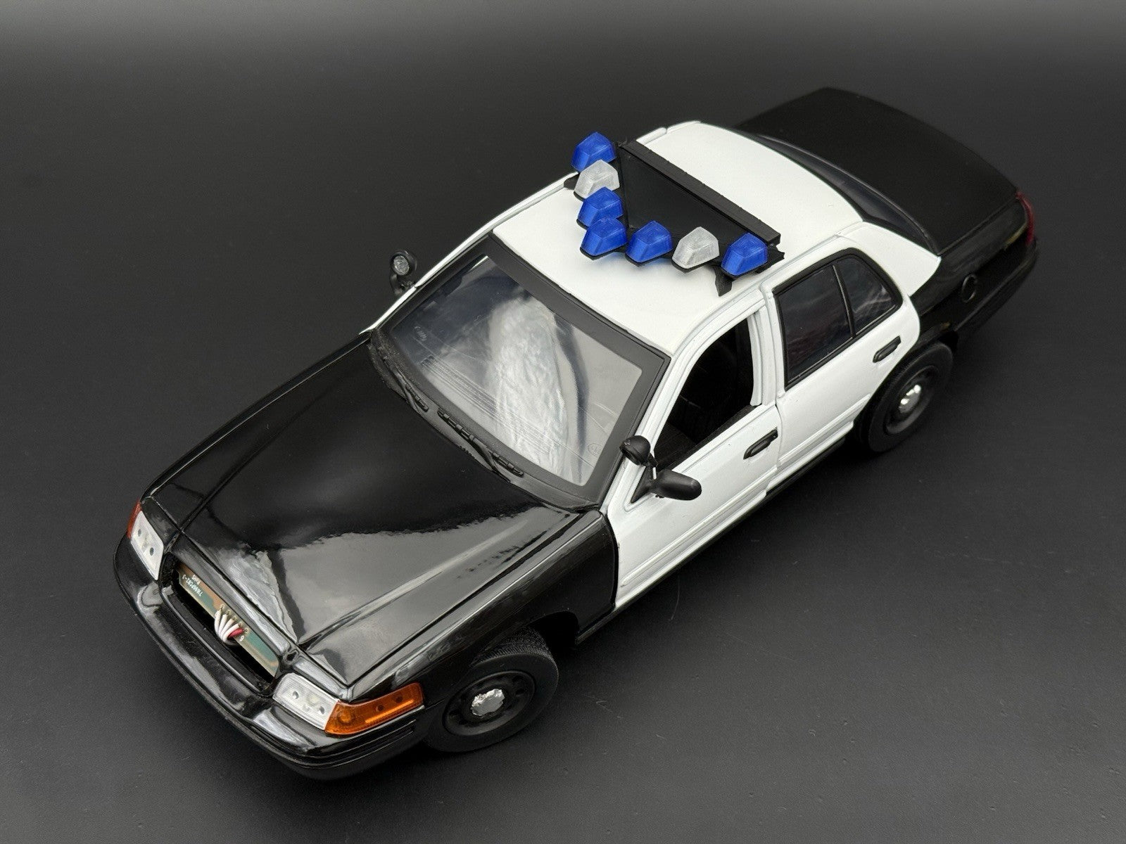 1/18 LED Ready FHP Federal Vector Vision Lightbar Florida Highway Patrol Police3