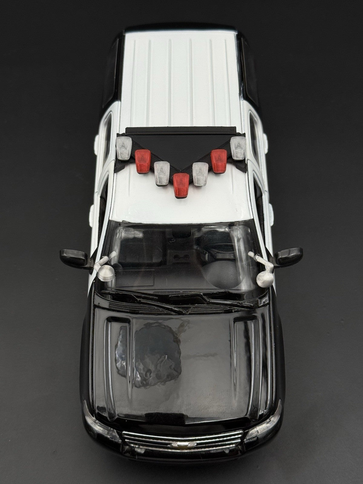 1/24 25 Scale Model LED Ready NYPD Federal Vector Lightbar Police Post-2008 24325