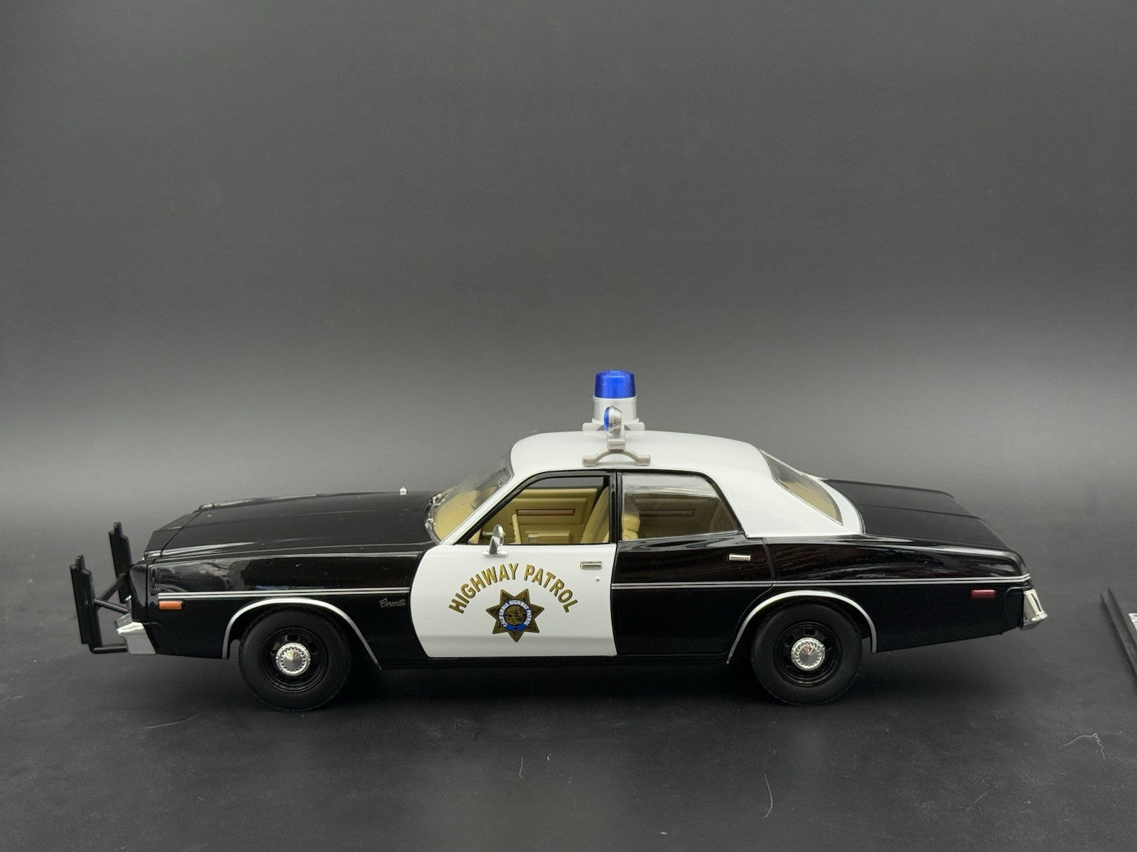 1/18 LED Ready Federal Visibar CJ 184 284 Blue Beacon Blue Lollipop Police Light5