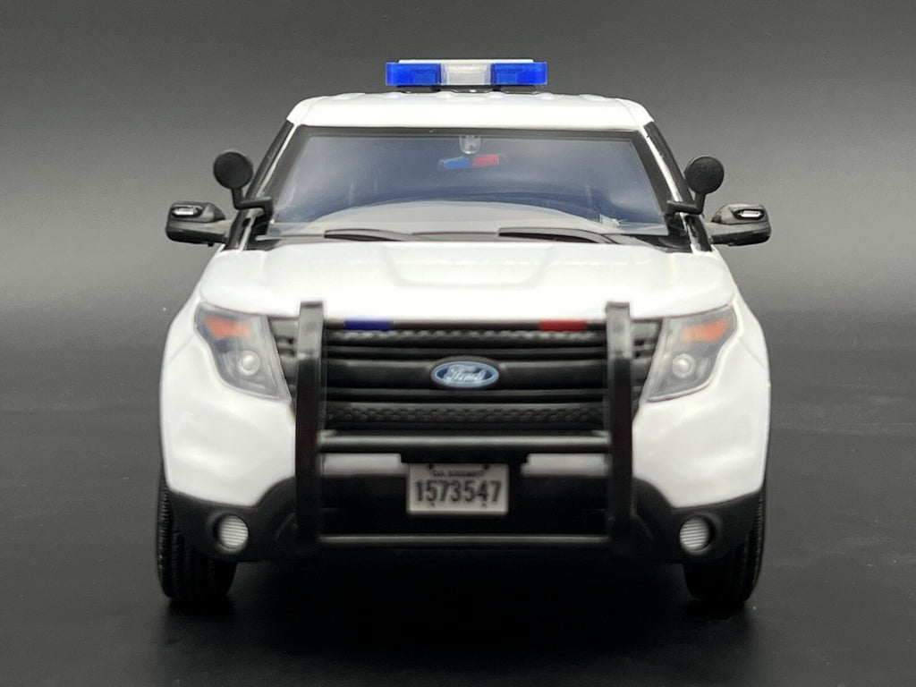 1/18 Mini Whelen Edge Lightbar Blue Gray Top Cover Honolulu Police Sheriff Fire6