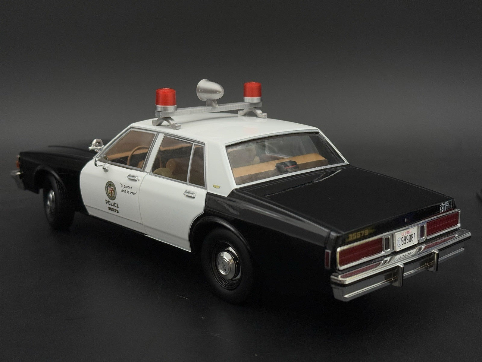 1/24 25 Scale Model Federal Red Twin Beacon Ray Police Lightbar Visibar 2461R9