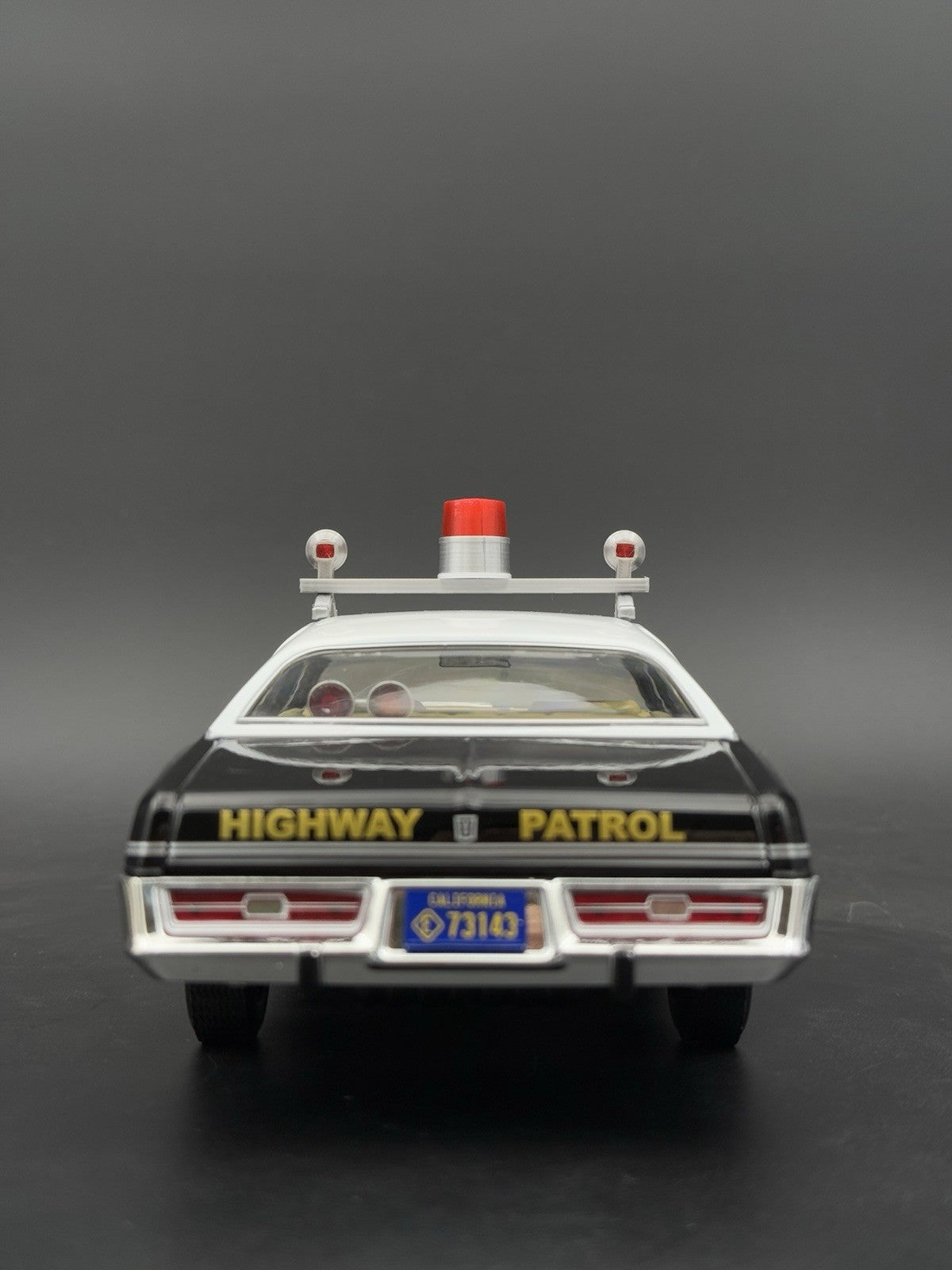 1/18 LED Ready Federal Visibar CJ 184 284 Red Beacon Red Lollipop Police Light8
