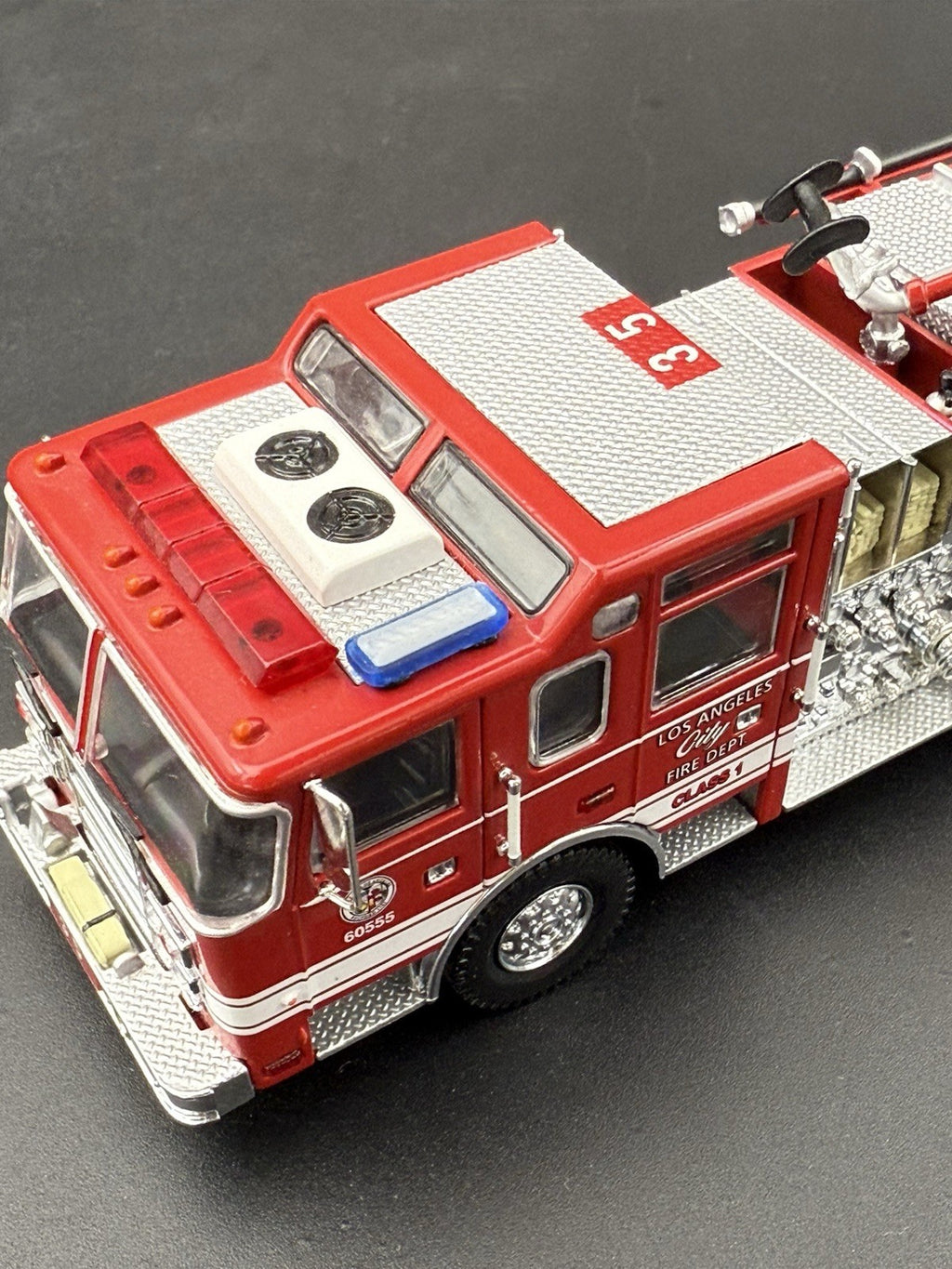 2 Pack 1/64 Mini Whelen Edge Blue Lightbar Police Fire Truck Sheriff EMS5