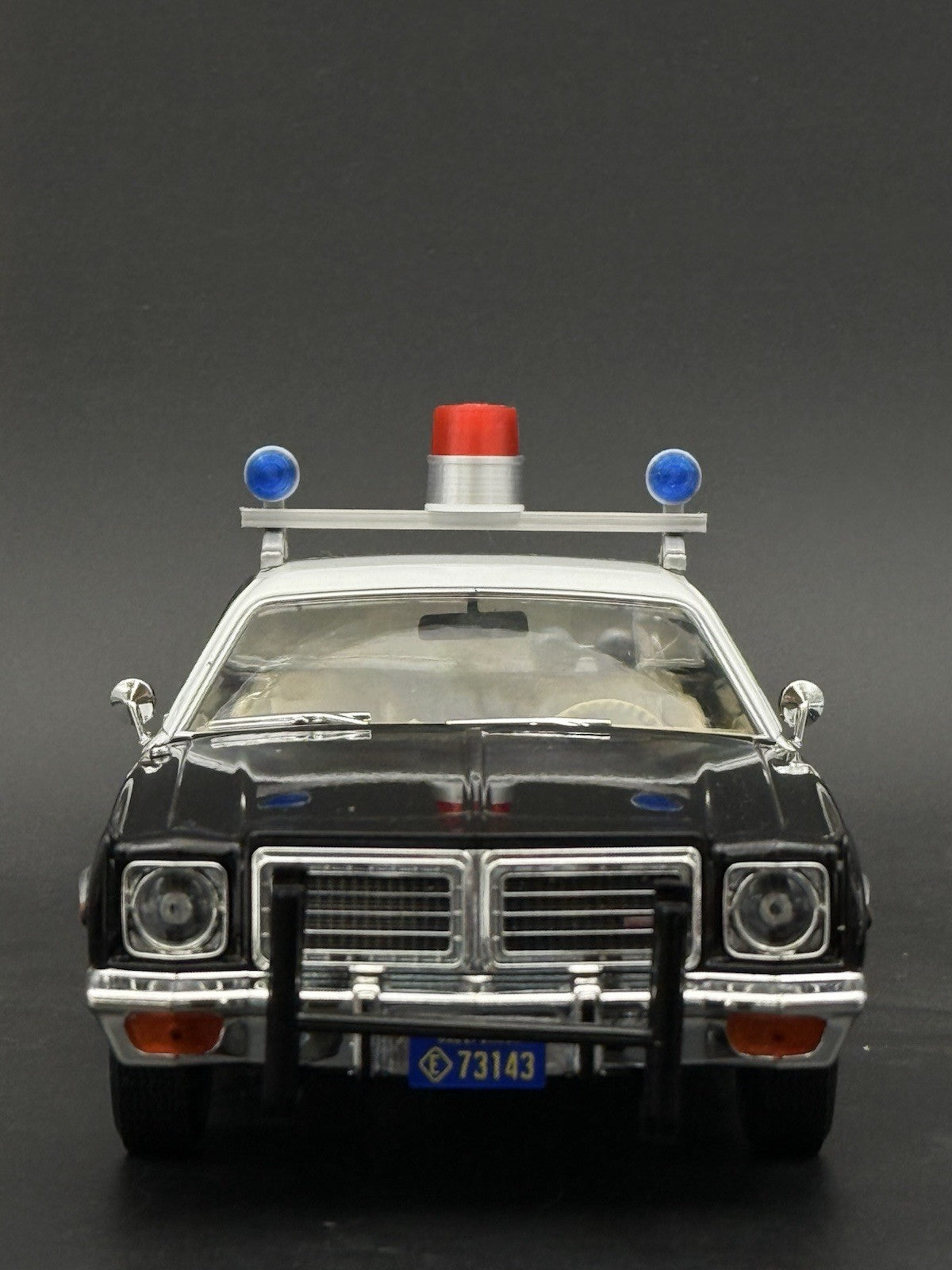 1/24 25 Scale Visibar CJ 184 284 Blue Beacon Red Lollipop Police Light 2456BRB3