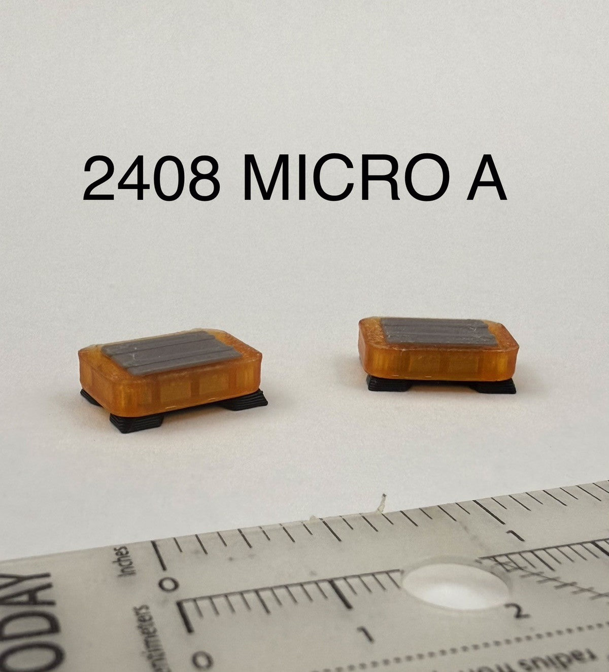 2-Pack 1/24 25 Scale Model Micro Whelen Edge Freedom Red Lightbar 2408MICROR1