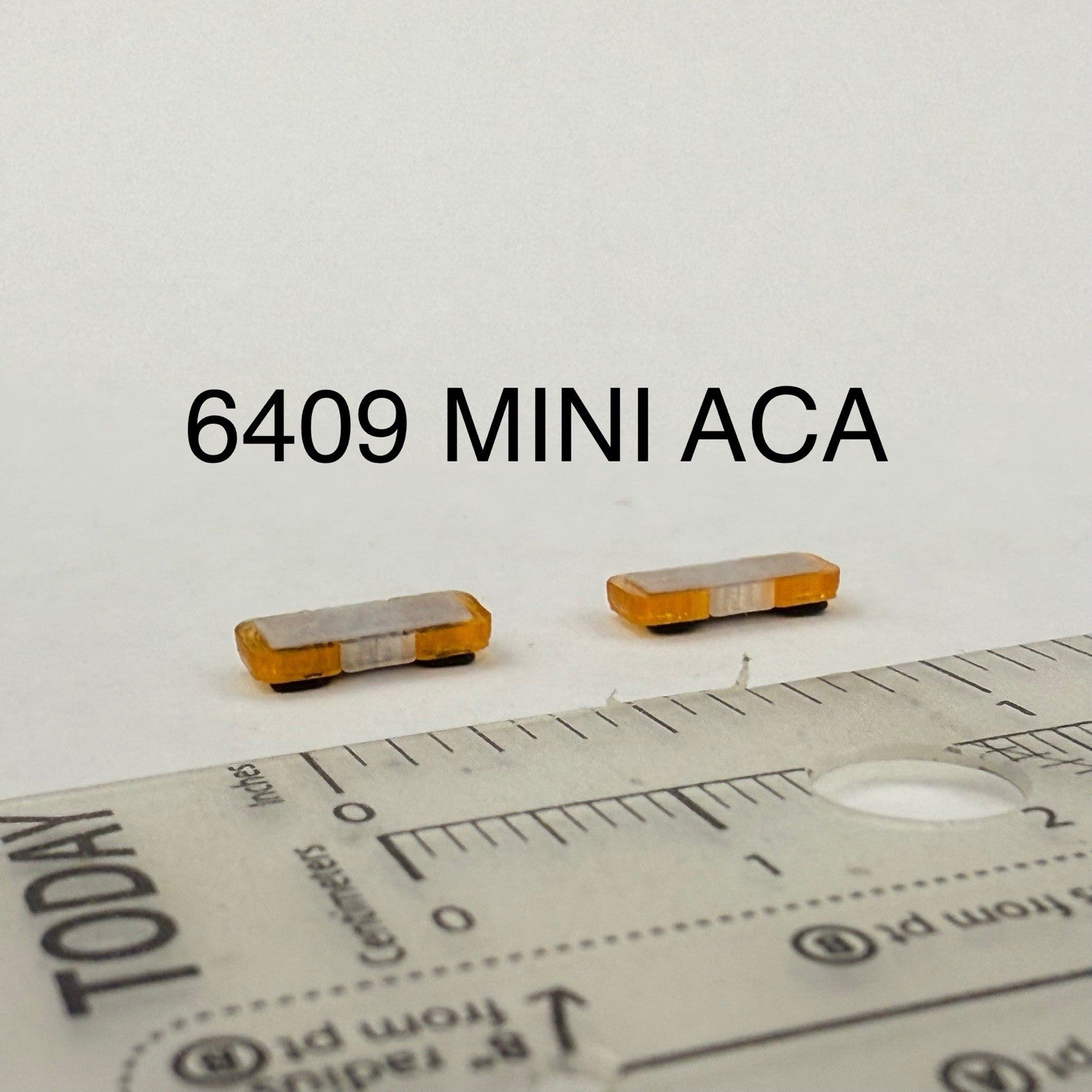 2 Pack 1/64 Mini Whelen Edge Amber Clear Amber Lightbar Work Truck Security0