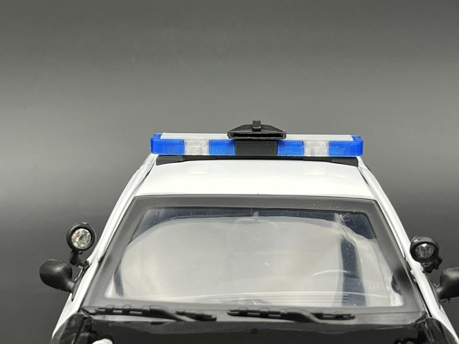 1/32 Whelen Edge Lightbar Blue w/ Speaker Highway Patrol State Police11