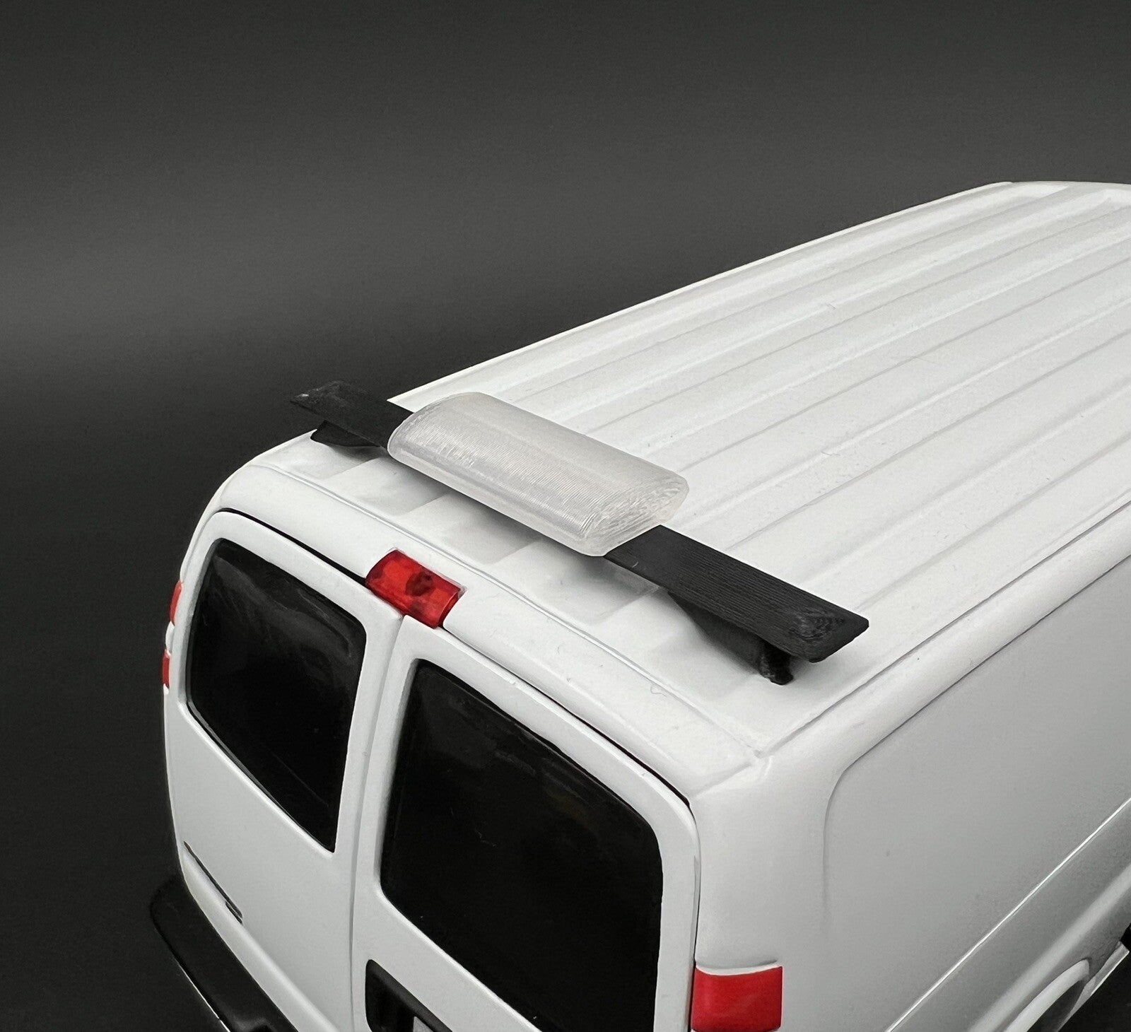 1/24 25 Jetsolaris Lightbar For NYPD Chevy Express Van New York Police Sheriff2