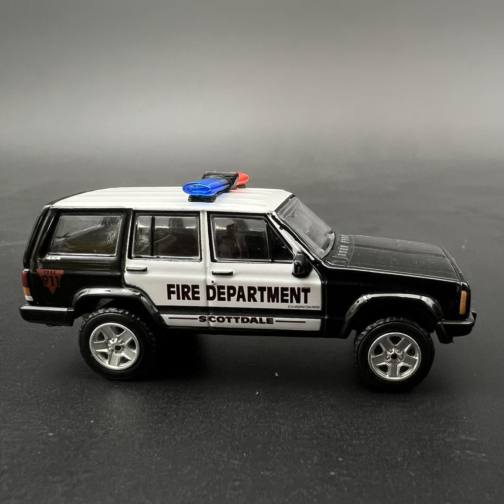 1/64 Scale Jetstream Jetsonic Blue Red Lightbar Police Fire Sheriff CHP 6424BR8