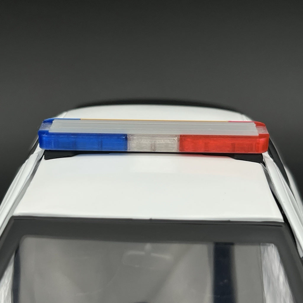 1/18 LED Ready Whelen Edge Lightbar Blue Red Amber Highway Patrol Police Sheriff5