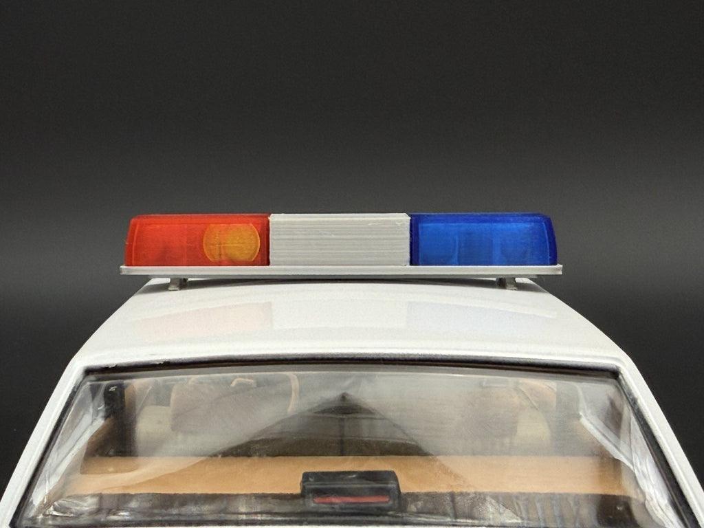 1/18 Blue Red California Twinsonic Lightbar Police Sheriff Highway Patrol 1821CA3
