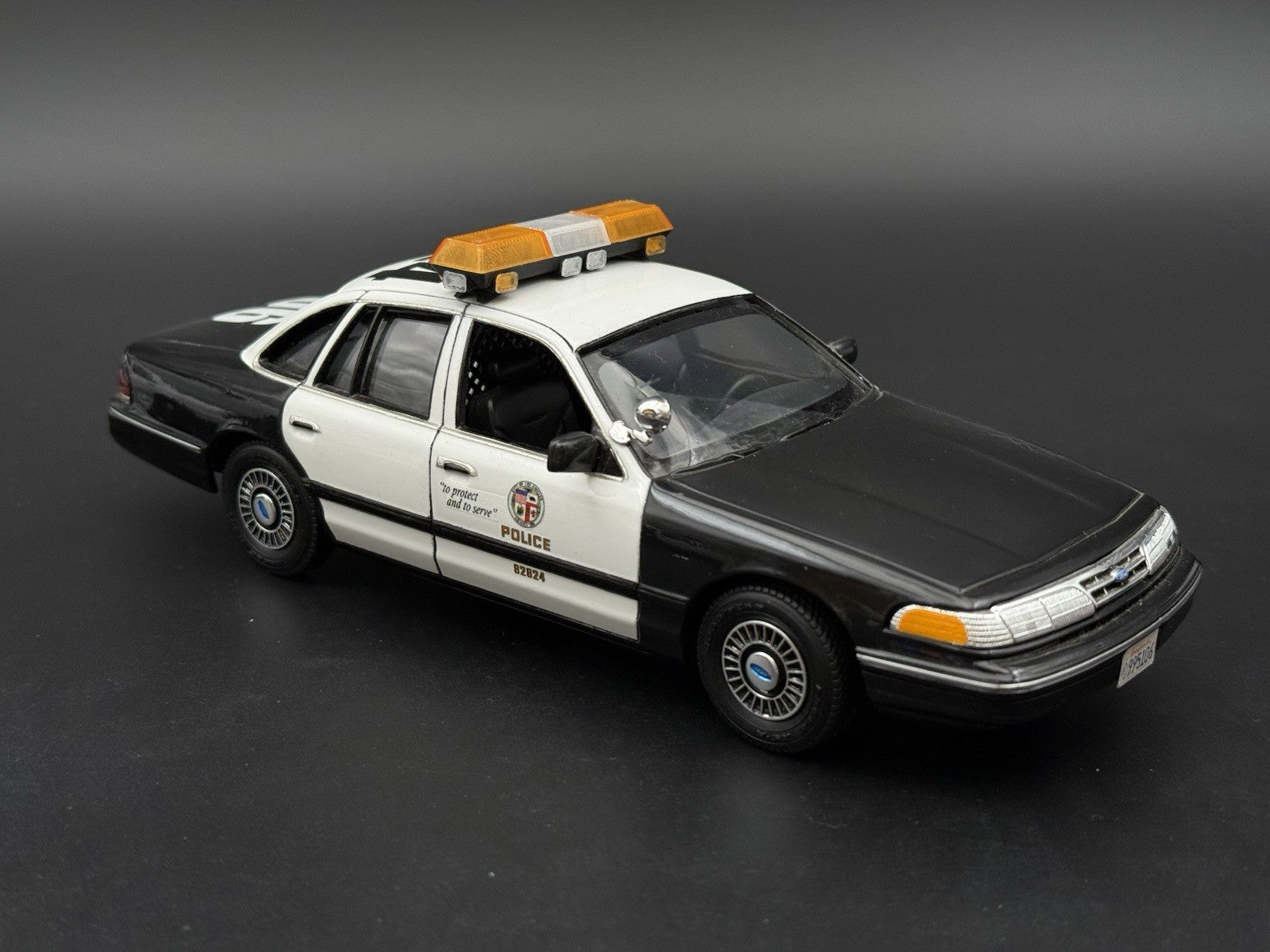 1/24 25 Scale Amber Clear Streethawk XL Lightbar Police 2464AClearXL7