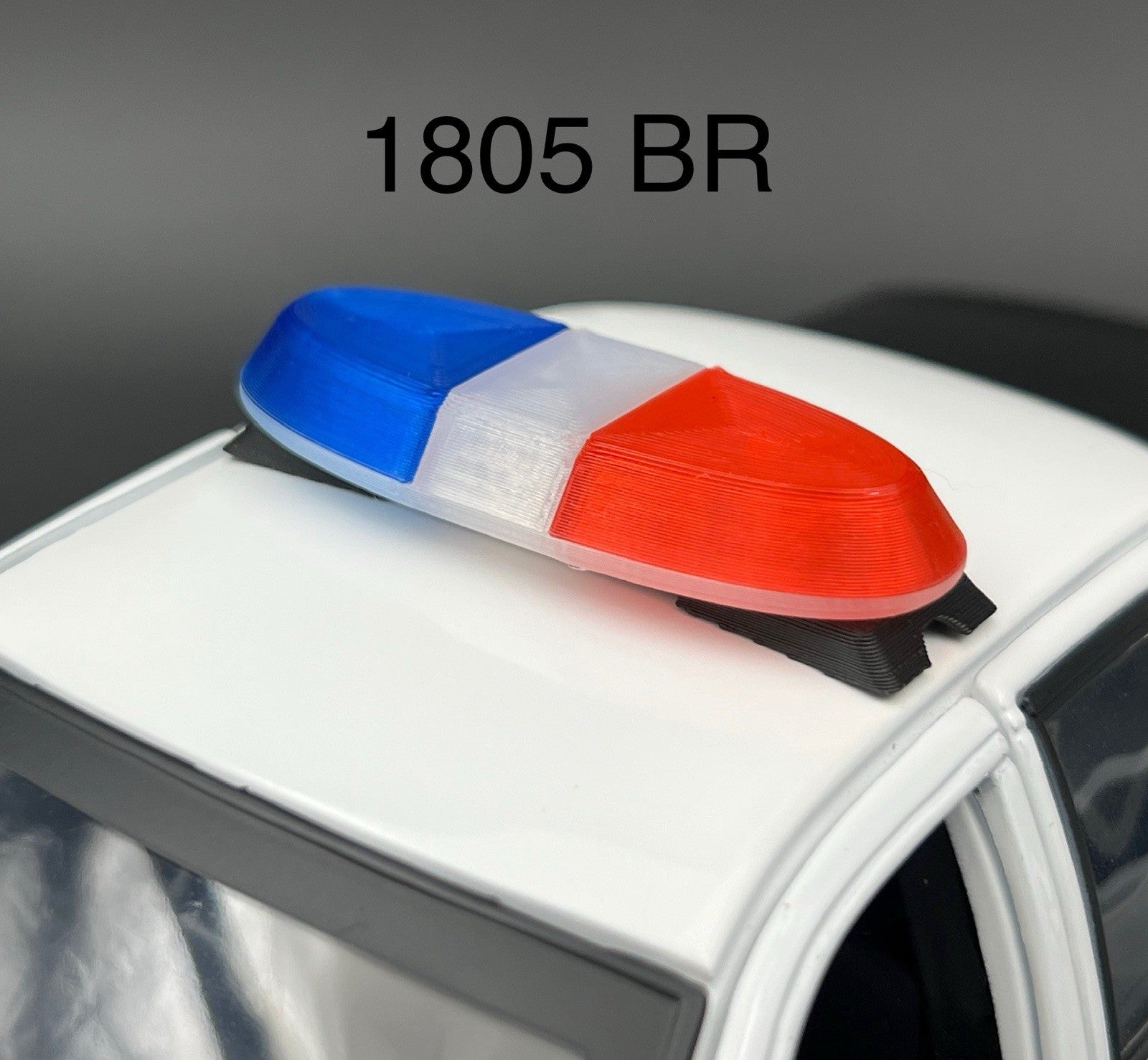 1/18 Blue Red Federal Signal Vista Lightbar Police Sheriff SUV Car Ford Chevy0
