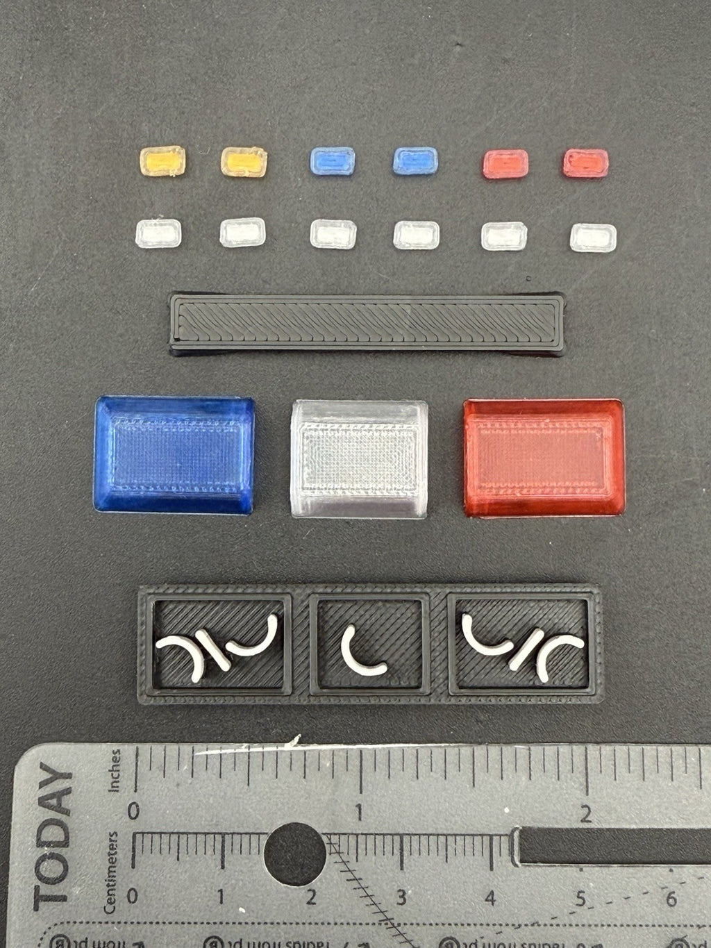 1/24 25 Scale Blue Red Clear Streethawk Lightbar Police 246414