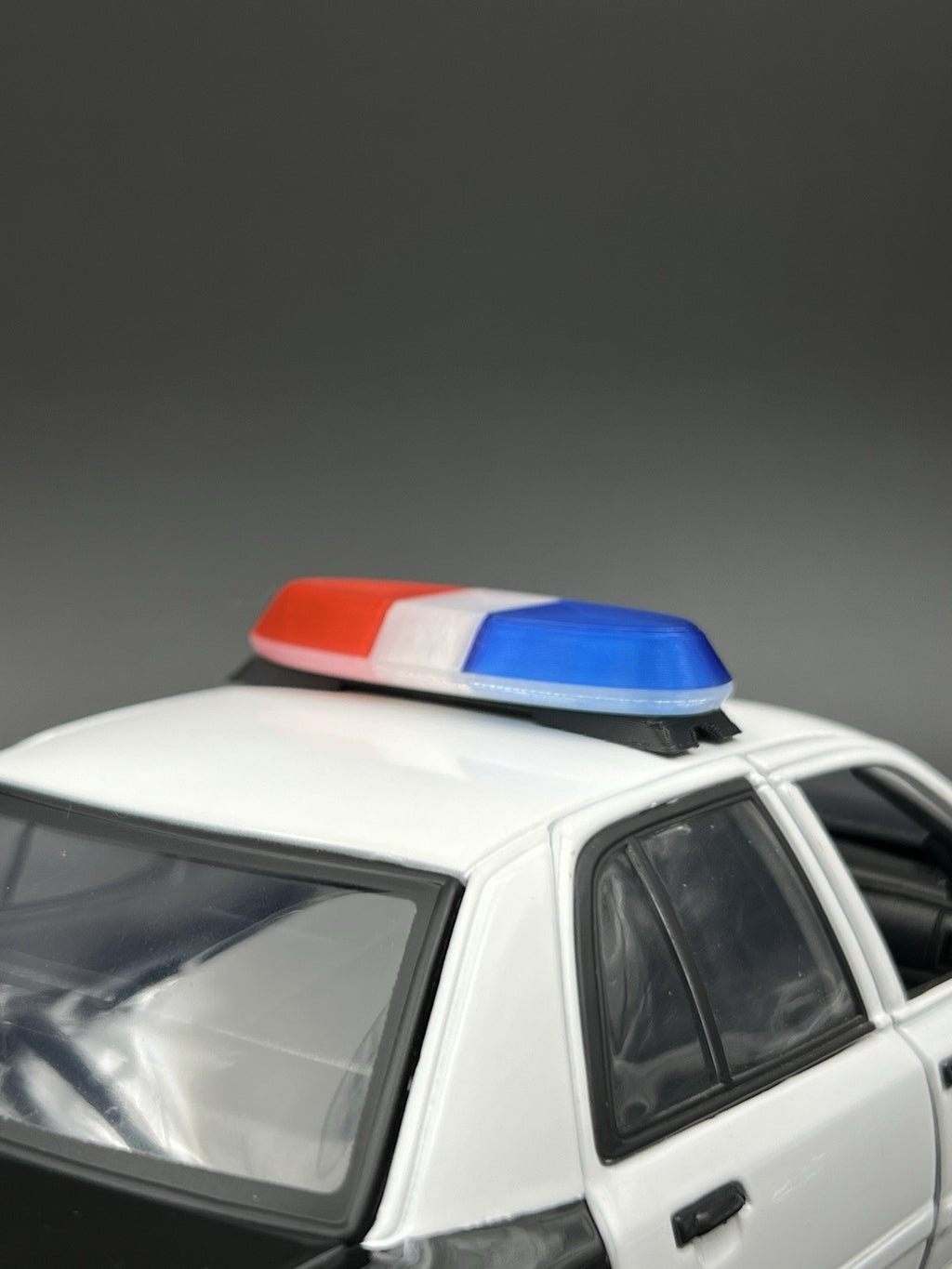1/18 Blue Red Federal Signal Vista Lightbar Police Sheriff SUV Car Ford Chevy9