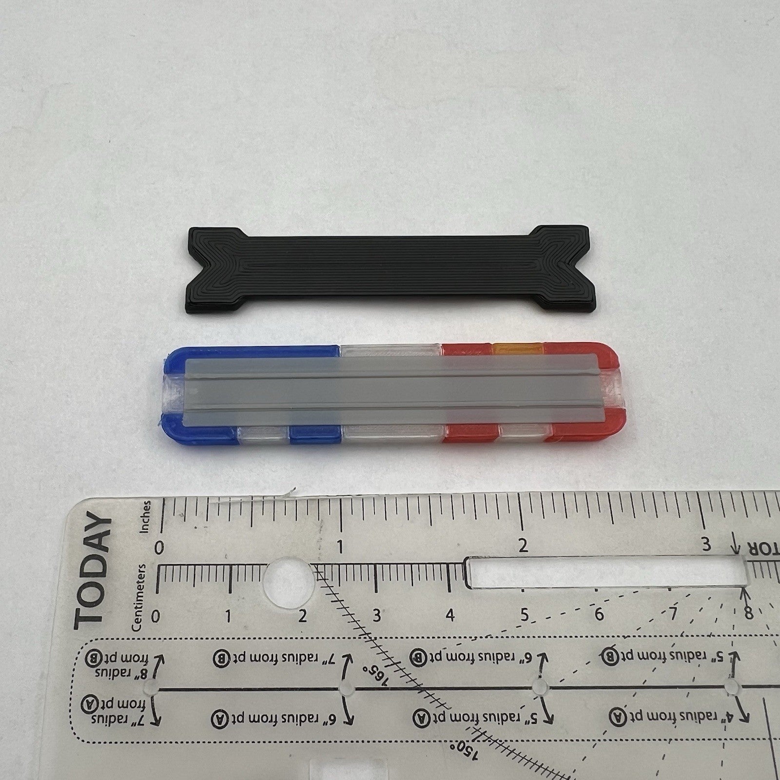 1/18 LED Ready Whelen Edge Connecticut State Police Lightbar Blue Red Amber1