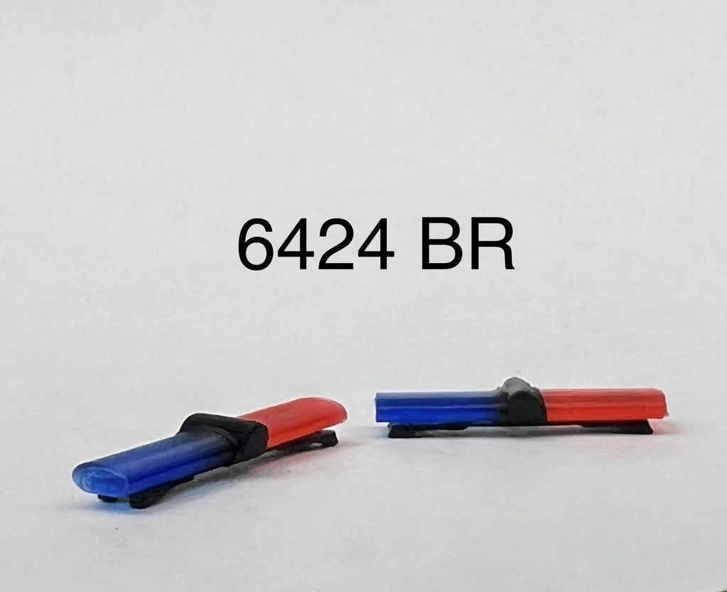 1/64 Scale Jetstream Jetsonic Blue Red Lightbar Police Fire Sheriff CHP 6424BR0