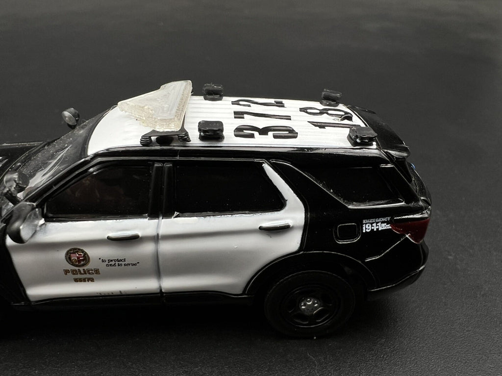 4-Pack 1/64 Scale Model ALPR License Plate Reader Police Car SUV 6422 2