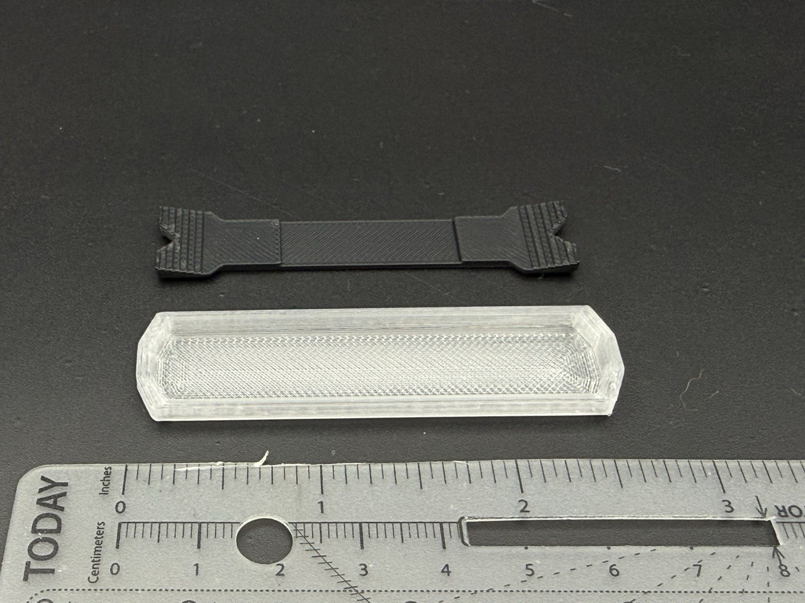 1/18 Scale Model PCB Compatible Code 3 2700 Clear Lightbar Police 1813PCBC4