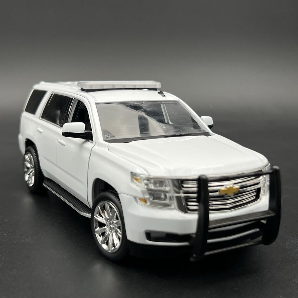 1/24 25 27 LED Compatible Tahoe SUV Width XL Legend Silver Top Lightbar Police5